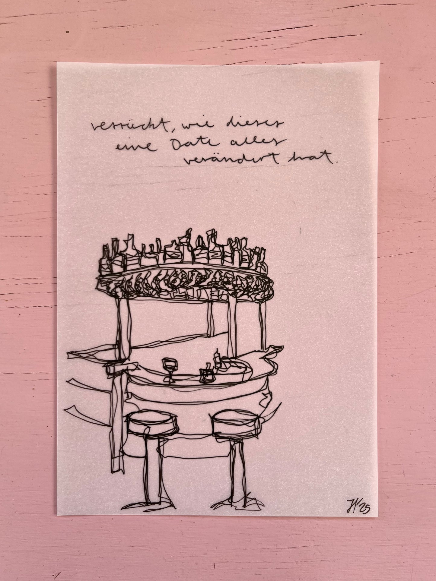 Verrückt, wie dieses eine Date alles verändert hat.