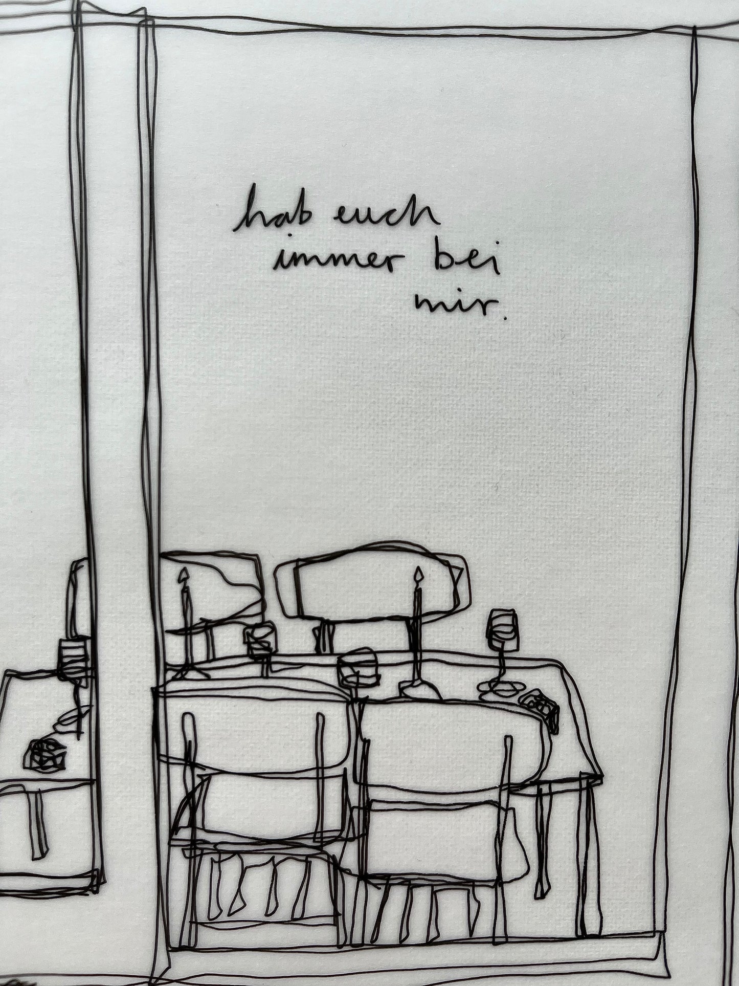 Hab euch immer bei mir.