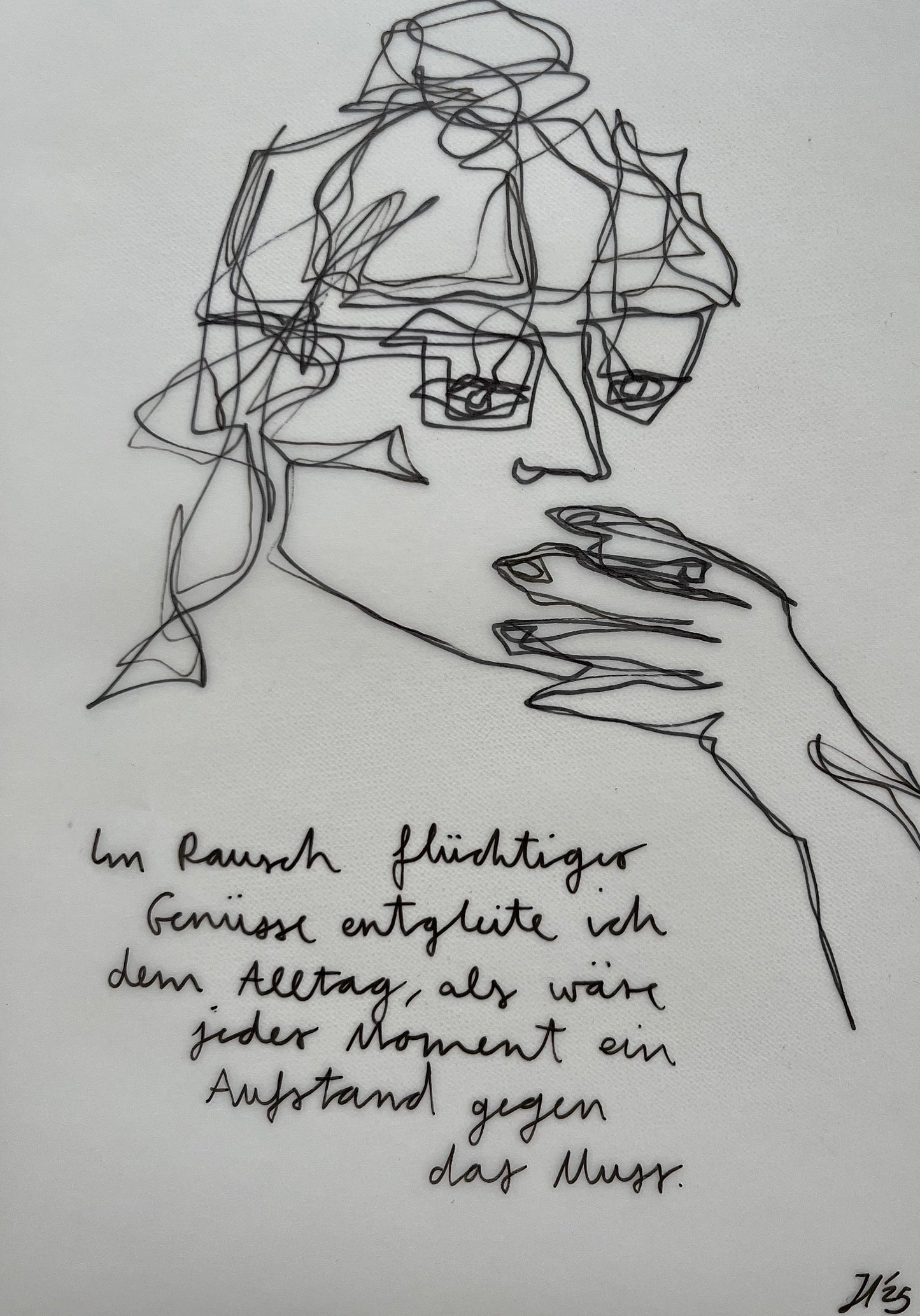 Im Rausch flüchtiger Genüsse.