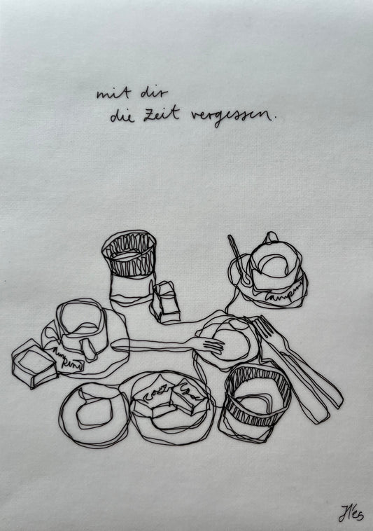 Mit dir die Zeit vergessen.